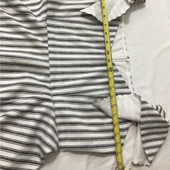 by egreis Stripe Short Sleeve Flare Top Size XXL - Picture 7 of 12